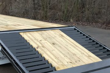 Flatbed Trailers with Bars and Angles